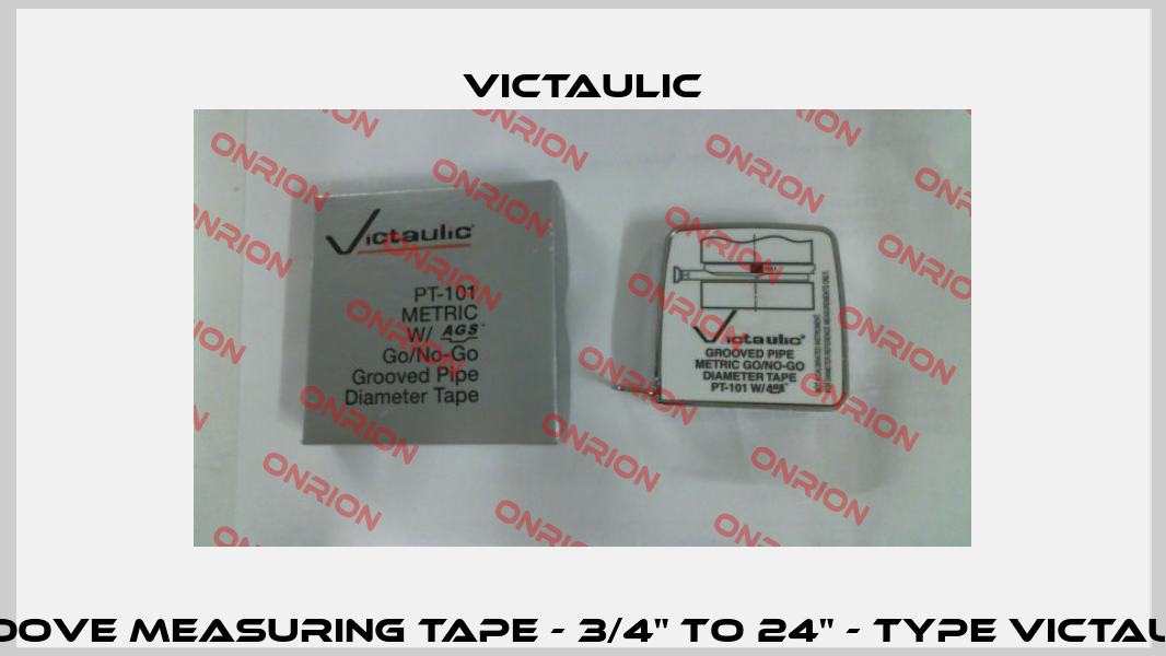 Groove measuring tape - 3/4" to 24" - type Victaulic Victaulic