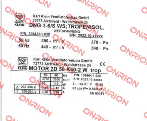 2D 56 K40-2 W/S Karl Klein